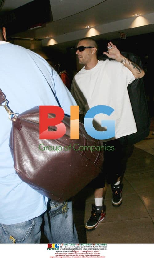 Kevin Federline at LAX Airport