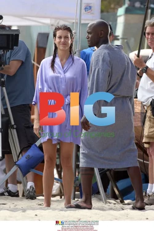 Kate Walsh filming "Private Practice"