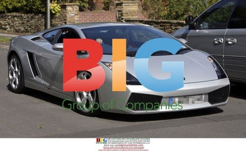 Mark Croft Drives New Silver Lamboghini