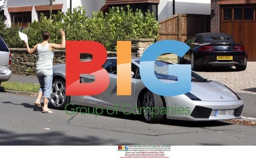 Mark Croft's New Silver Lamboghini