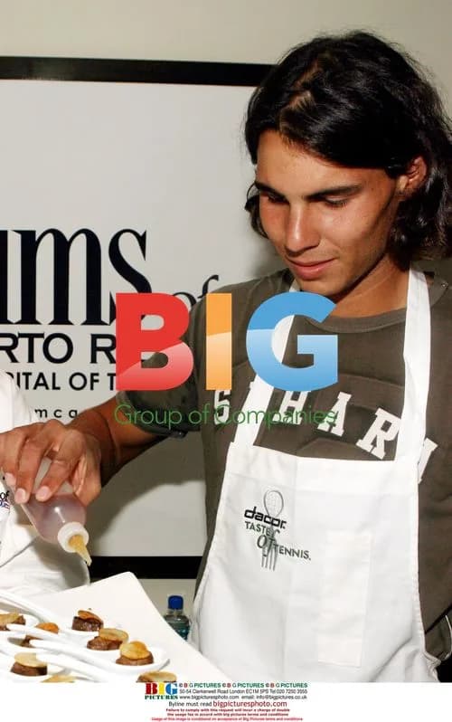 Rafael Nadal at Taste of Tennis event