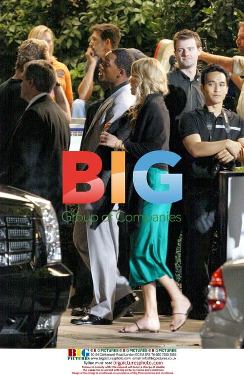 Theron, Smith and Bateman Film "Hancock"