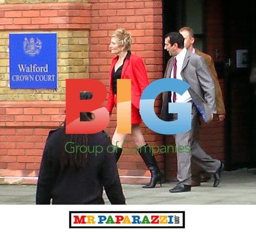 Eastenders actors filming court scenes