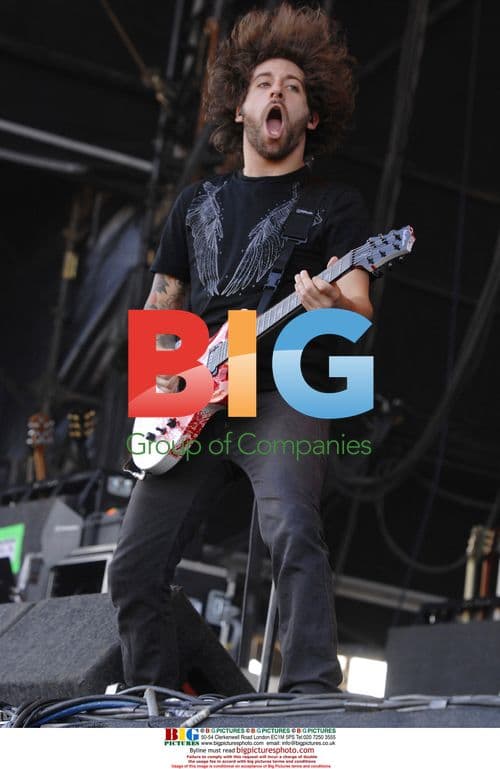Joe Trohman of Fall Out Boy at The Carling Leeds Festival