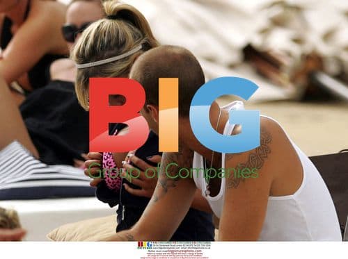 Calum Best and Danielle Lloyd in Spain