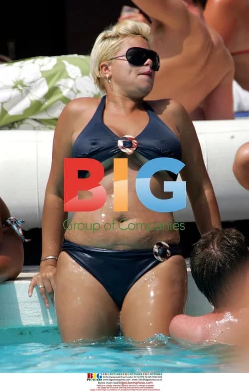 Celebs by the Pool in Marbella