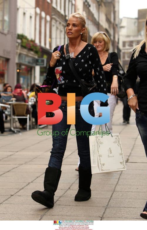 Katie Price Goes Shopping