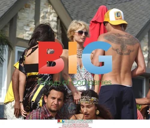 Paris Hilton and Kid Rock party in Malibu