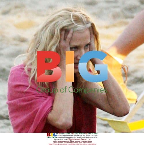 Julian McMahon and Joely Richardson film romantic scene