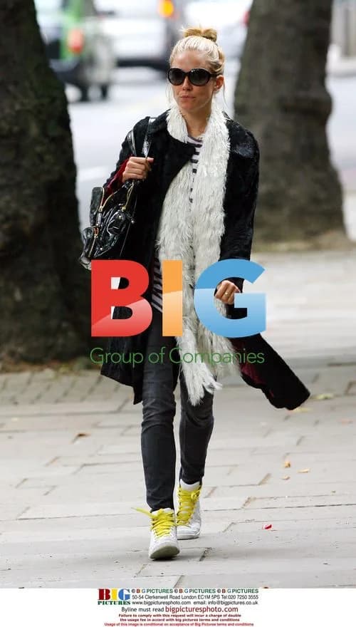 Sienna Miller Meets Up With Rhys Ifans in London