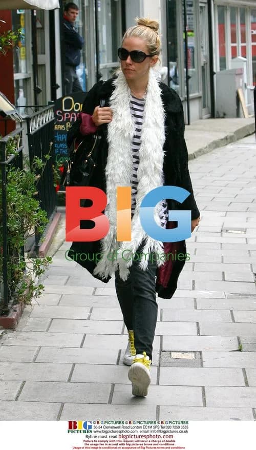 Sienna Miller and Rhys Ifans spotted in London