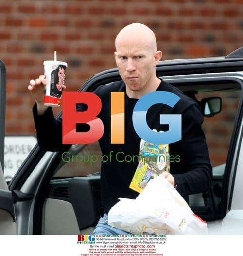 Ex footballer Lee Hughes at McDonald's