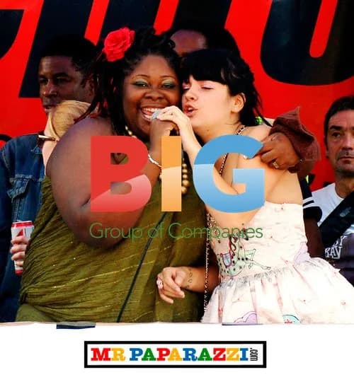 Lily Allen at Notting Hill Carnival