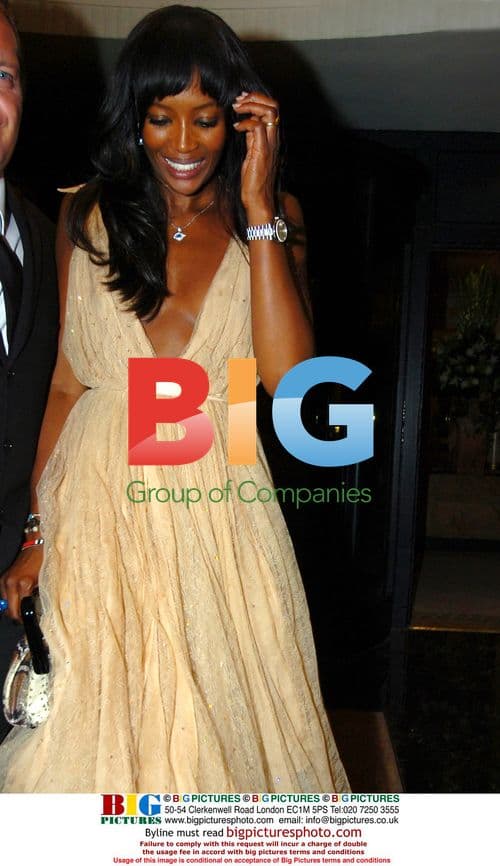 Naomi Campbell leaves Black Leader's Dinner