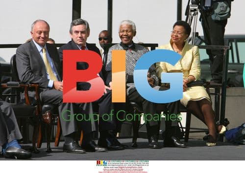 Nelson Mandela Statue Unveiling in London