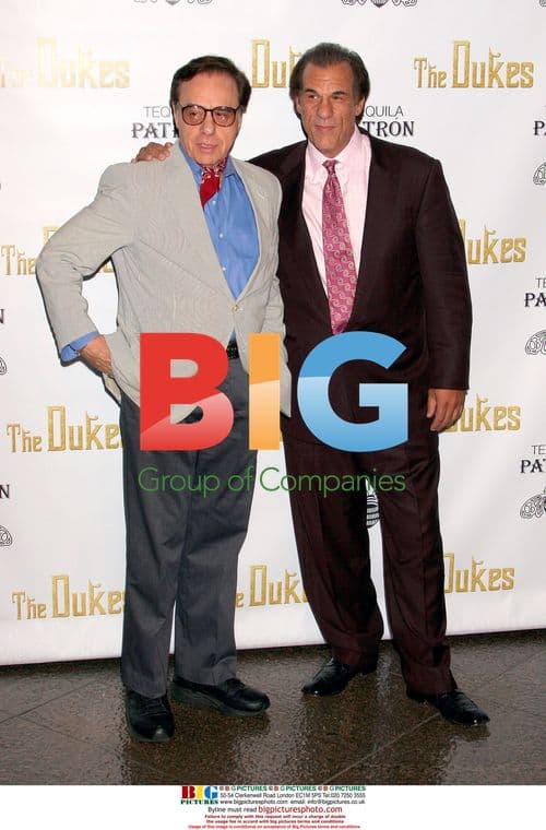 Peter Bogdanovich and Robert Davi at The Duke's Screening