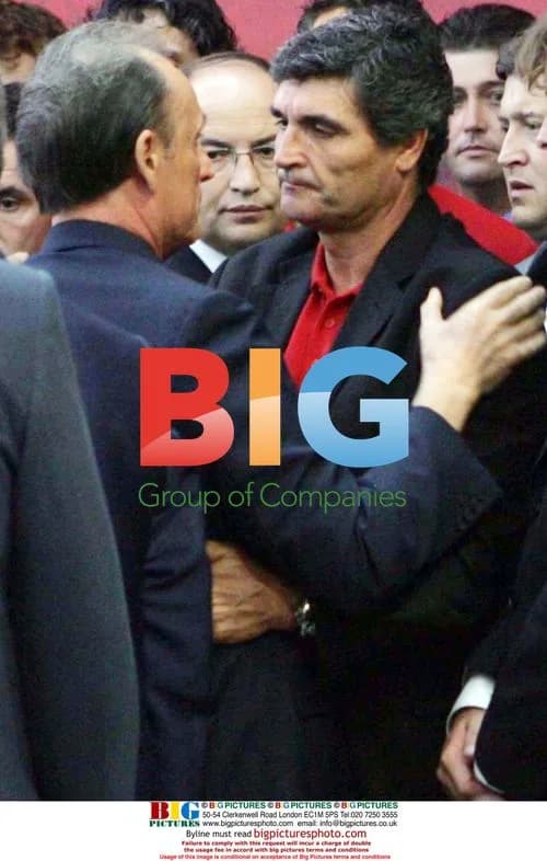 Sevilla Manager Juande Ramos at Antonio Puerta's Funeral