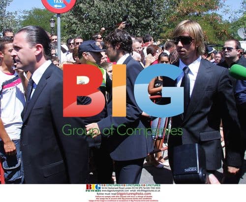 Sevilla Funeral for Spanish Footballer Antonio Puerta