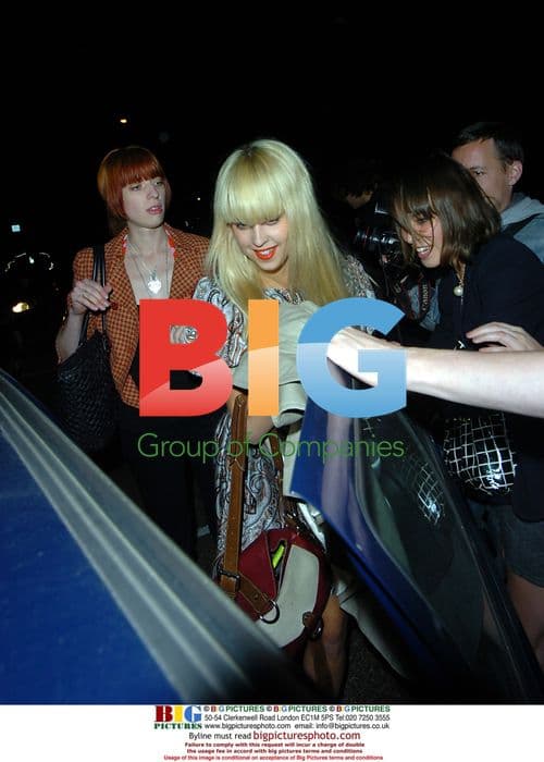 Peaches Geldof and Alexa Chung Leaving Party