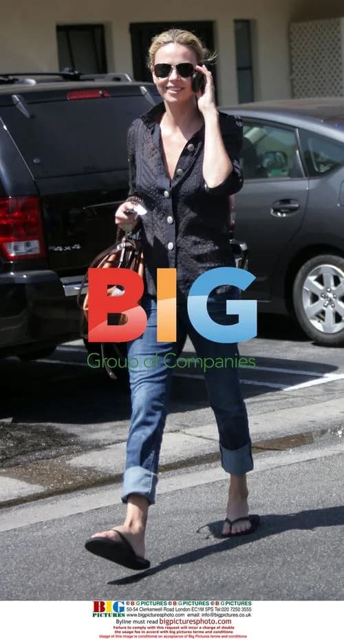 Charlize Theron Out for Lunch in LA