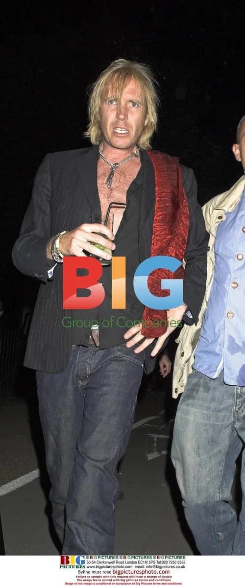 Rhys Ifans at Perrier and Paul & Joe party