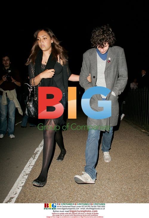 Miquita Oliver and Simon Amstell at Perrier and Paul & Joe Party