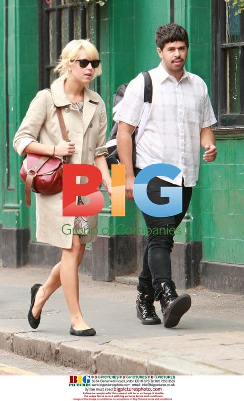 Peaches Geldof out and about in London