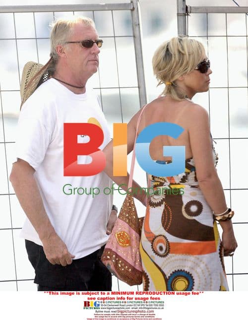 Chris Tarrant and Jane Bird in Italy