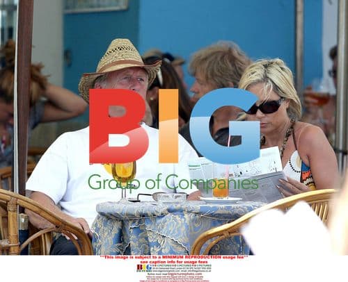 Chris Tarrant & Jane Bird PDA in Italy