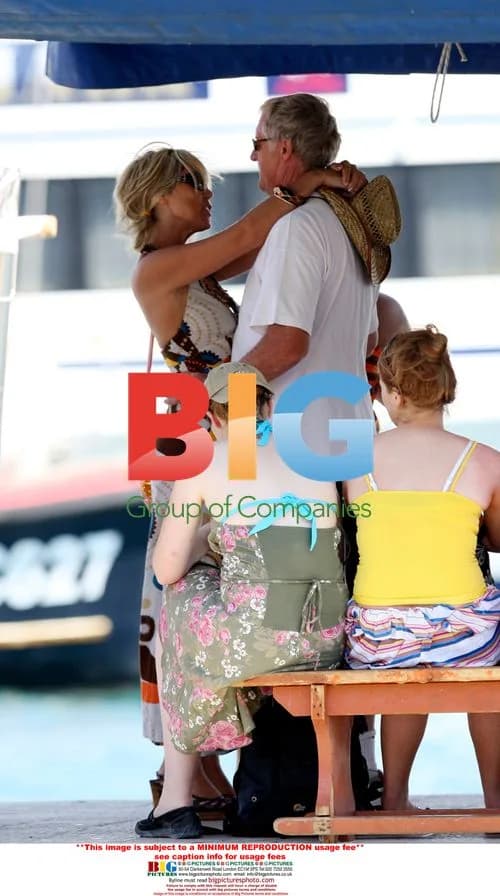Chris Tarrant with new girlfriend Jane Bird in Italy