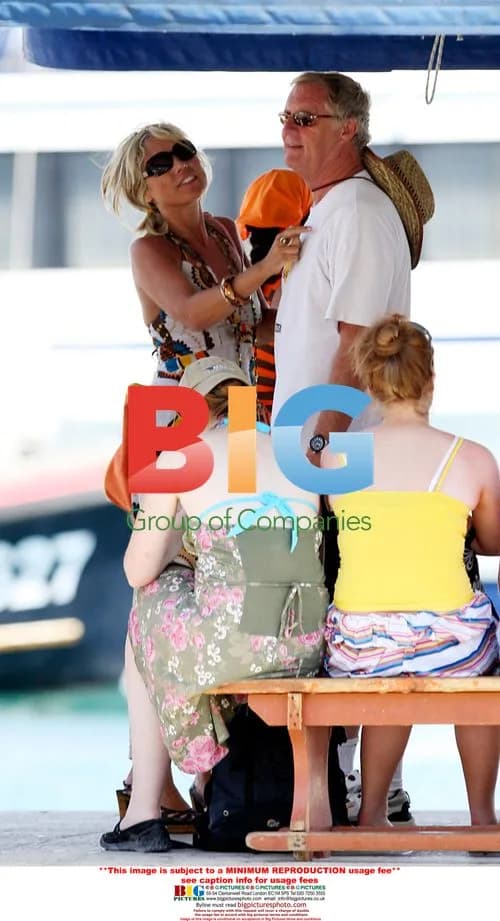 Chris Tarrant and Jane Bird in Italy