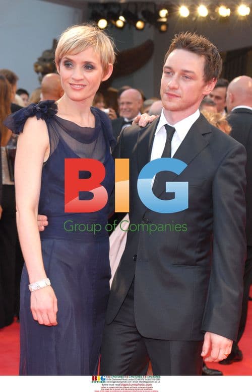 James McAvoy and Anne-Marie Duff at 'Atonement' Venice Film Festival