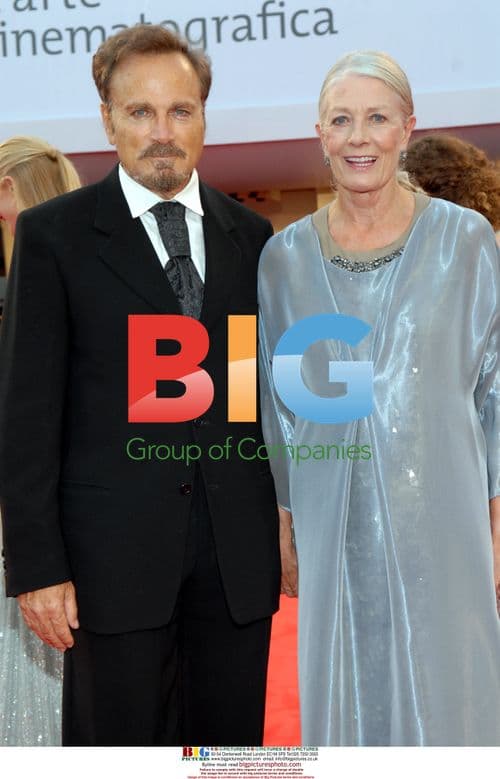 Vanessa Redgrave and Franco Nero at Atonement Premiere