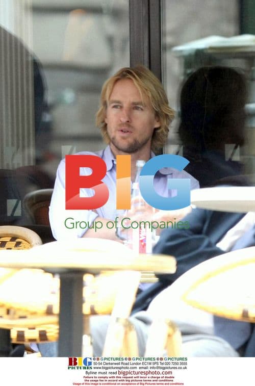 Owen Wilson in Paris after split from Kate Hudson