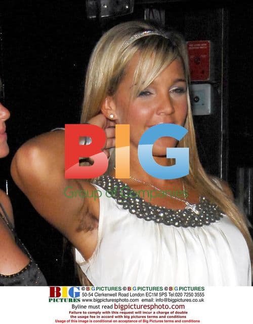 Model Danielle Lloyd at Embassy Club