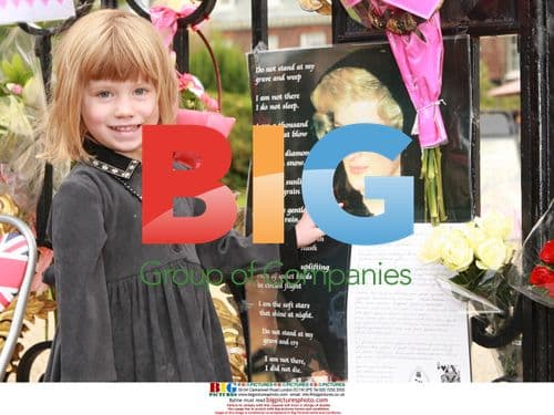 Diana, Princess of Wales tribute at Kensington Palace