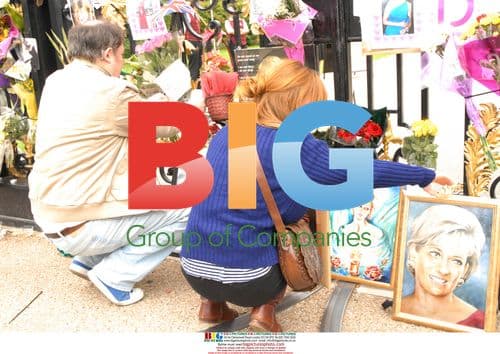 Diana, Princess of Wales tribute at Kensington Palace