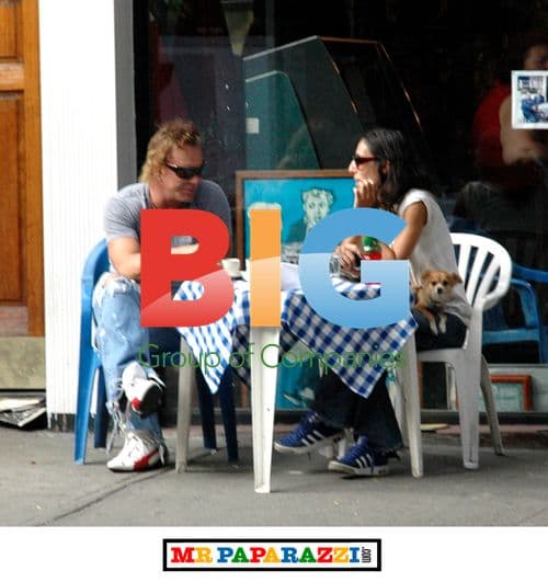 Mickey Rourke spotted having lunch in New York