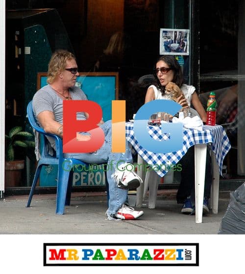 Mickey Rourke spotted with brunette in NYC