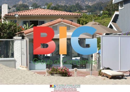 Paris Hilton Leaves Malibu Beach Cottage