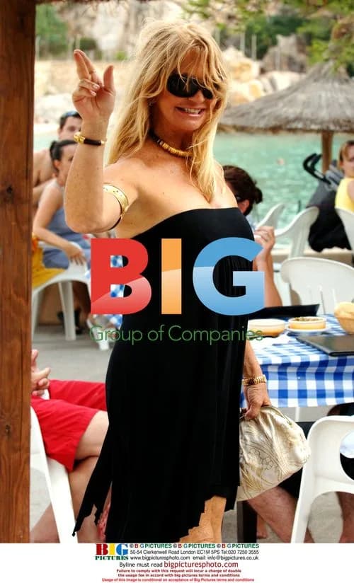 Goldie Hawn at Poolside Party in Andratx