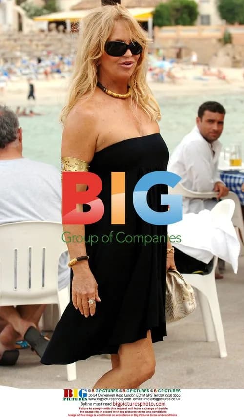 Goldie Hawn at Poolside Party in Andratx