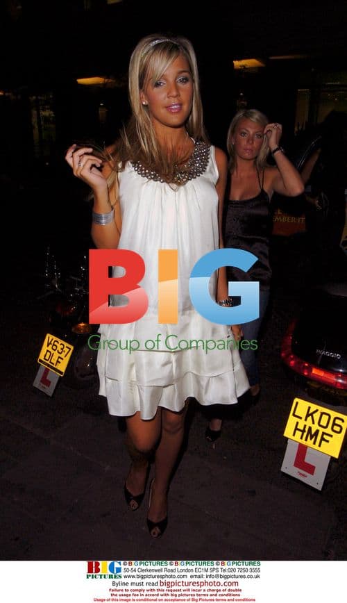 Danielle Lloyd at Embassy Club