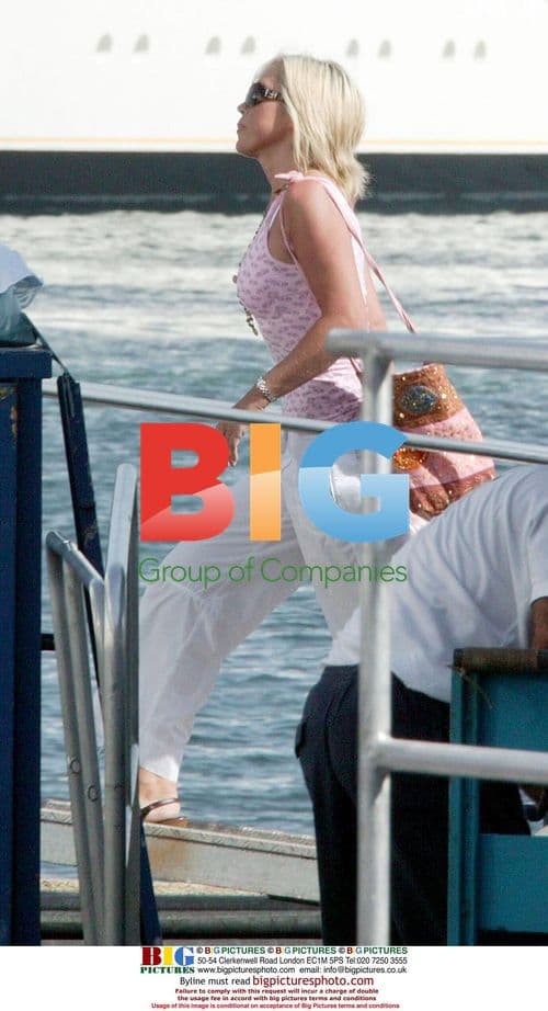 Chris Tarrant Spotted with Girlfriend in Italy