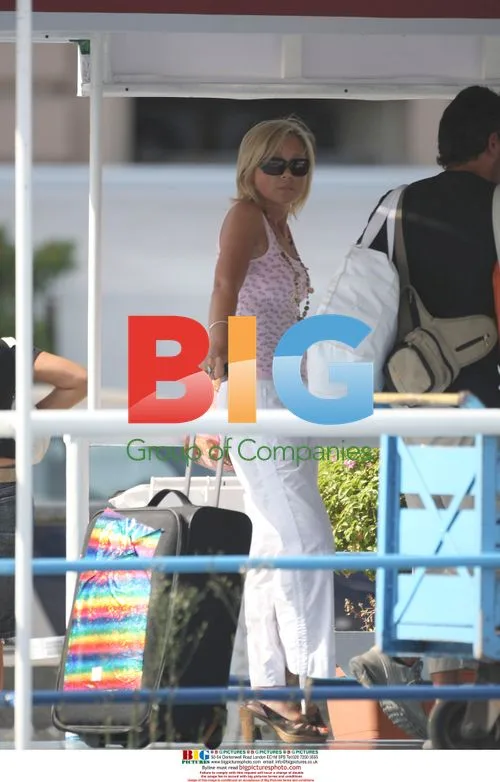 Chris Tarrant with new girlfriend in Italy