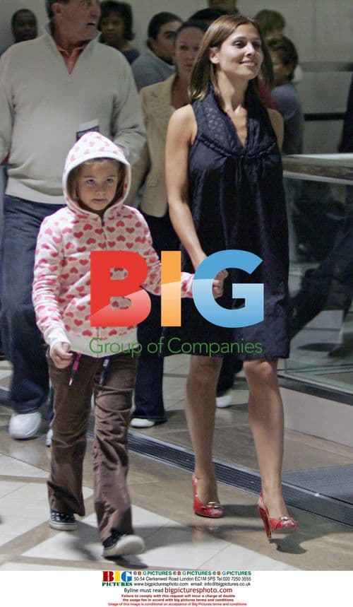 Julian McMahon and Family Depart LAX