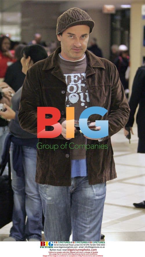 Julian McMahon and Family Depart LAX