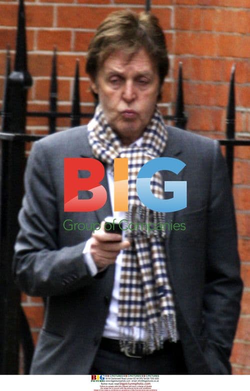 Paul McCartney Soho Stroll