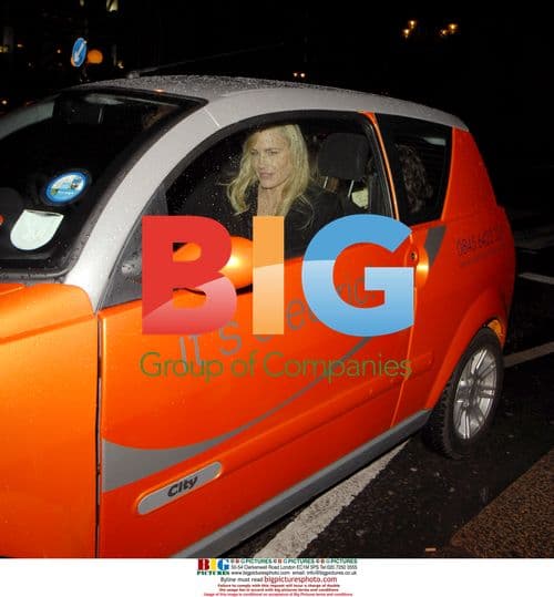 Daryl Hannah Leaving Summit on Eco-Car