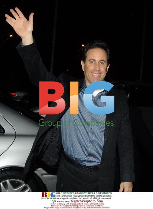 Jerry Seinfield at The Late Late Show